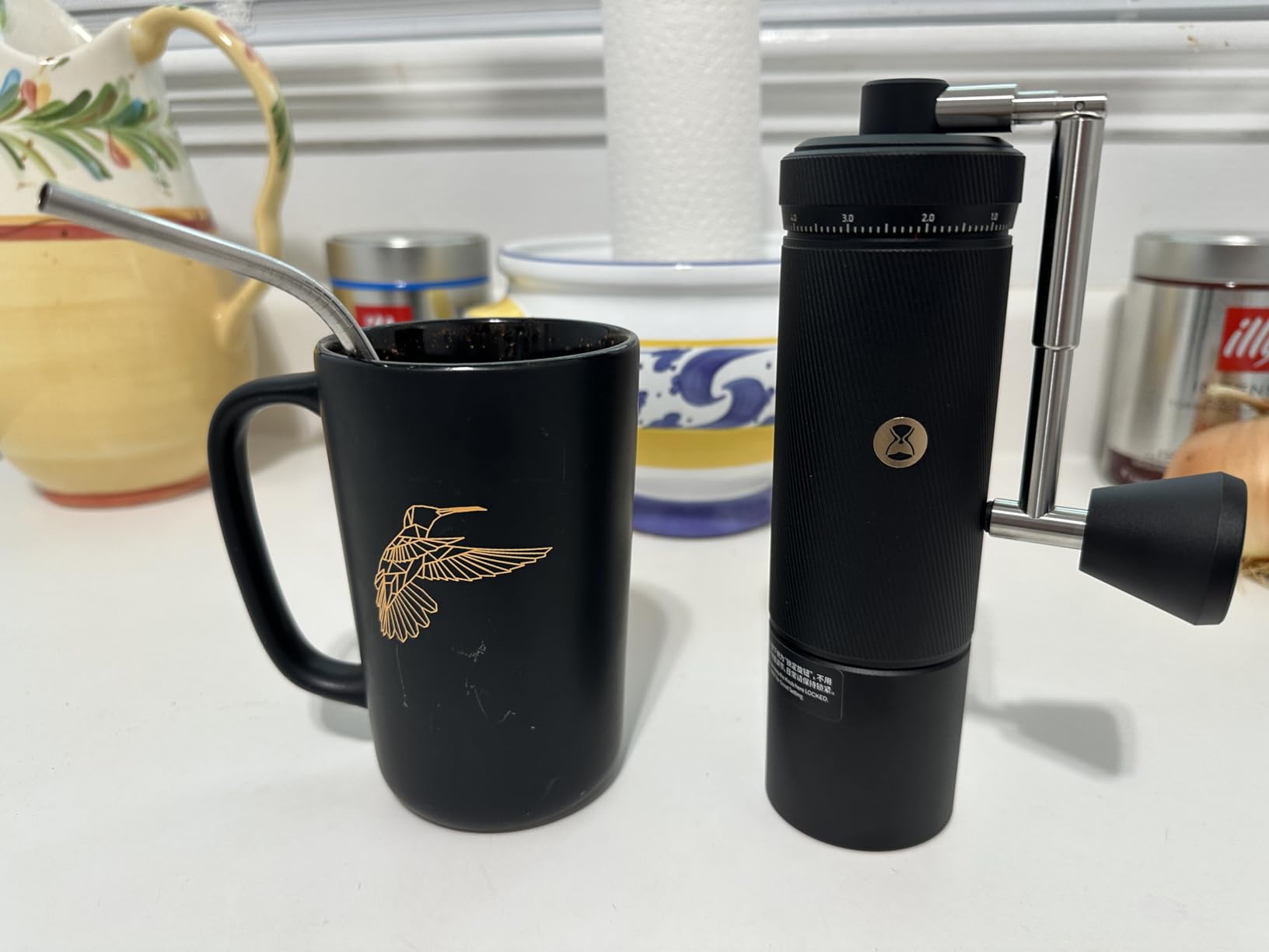 TIMEMORE Chestnut S3 Manual Coffee Grinder with External Adjustment and Stainless Steel Patented Burr, Hand Coffee Grinder High Precision Premium Espresso Coffee Grinder, Black customer photo 1