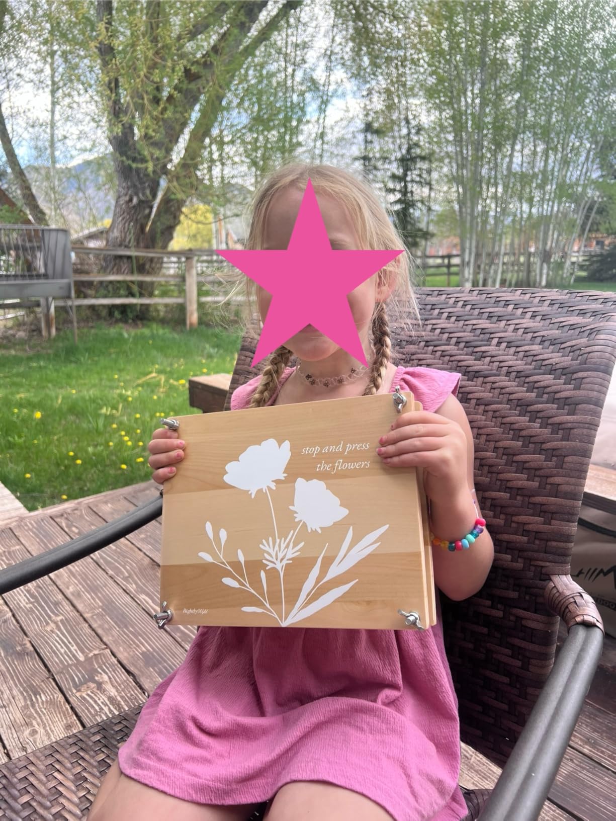 Flower Press Kit | Durable Hardwood 8x10in - Flower Preserving Kit Up to 8 layers customer photo 2