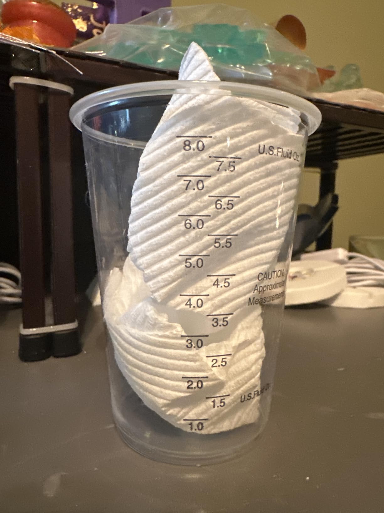 [100 Pack] NEW SIZE 12oz Graduated Mixing Cups - Durable PET, Clear Measurement Markings in oz, mL and cups - For Resin, Paint, Mixing and Crafts customer photo 1