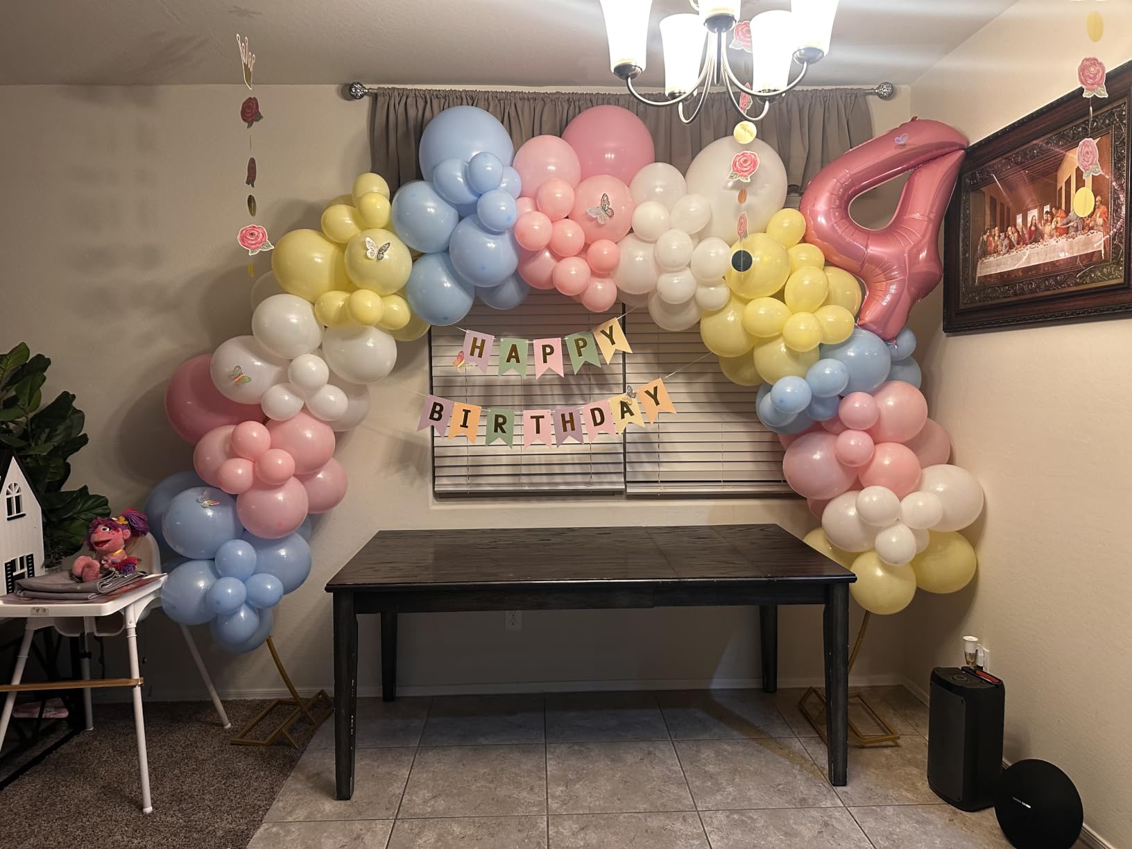 MEBAY Retro Rose Baby Pink Champagne White Sand Balloons Garland Arch Kit, 146Pcs Latex Balloons Different Sizes for Wedding Backdrop, Birthday, Graduation customer photo 2