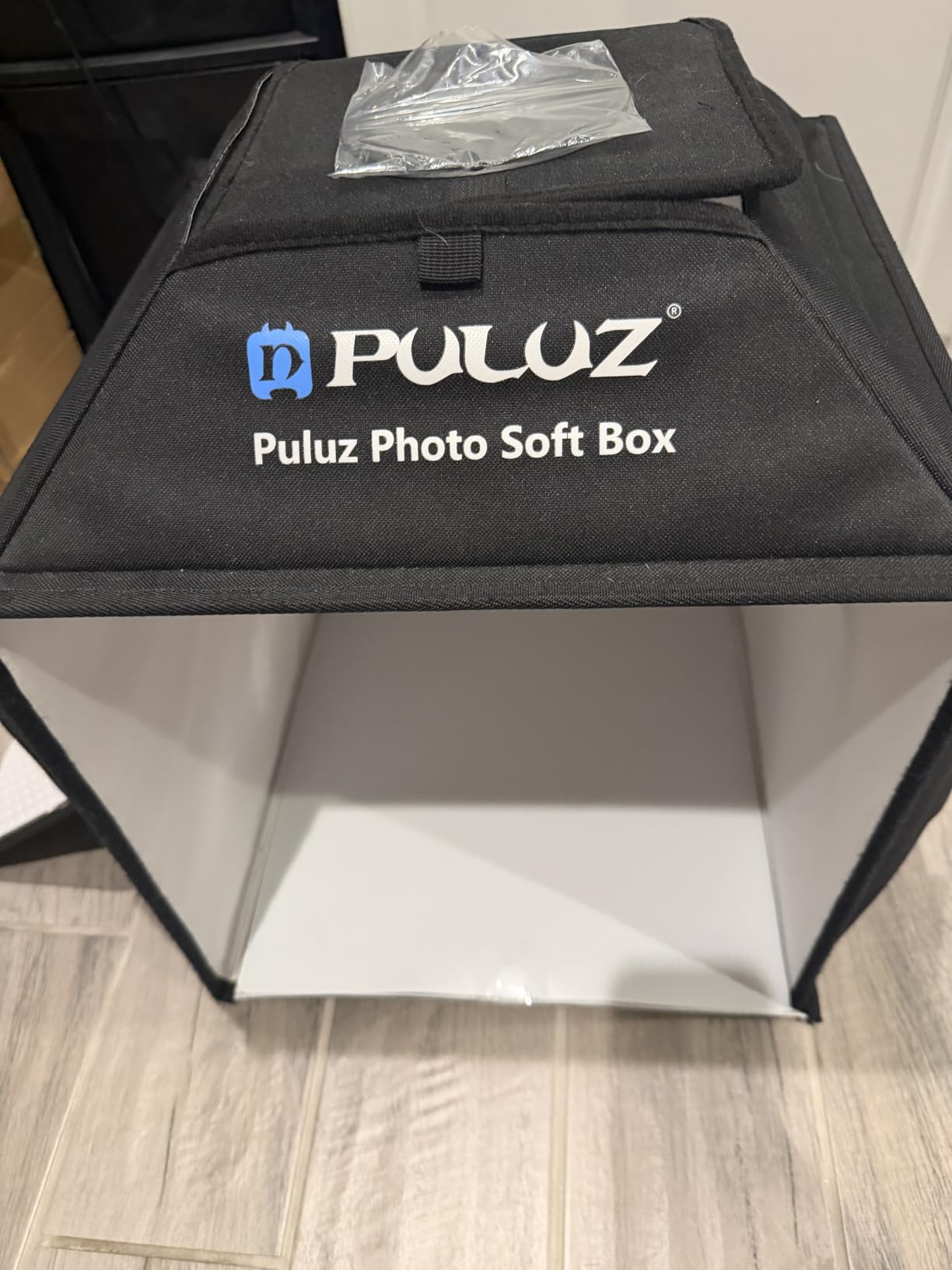 PULUZ Light Box Photography, 24x24 inch Large Photo Studio Light Box, Professional Dimmable Photo Booth with 120 LED Lights & 6 Backdrops for Jewelry and Food Items Product Photography customer photo 2