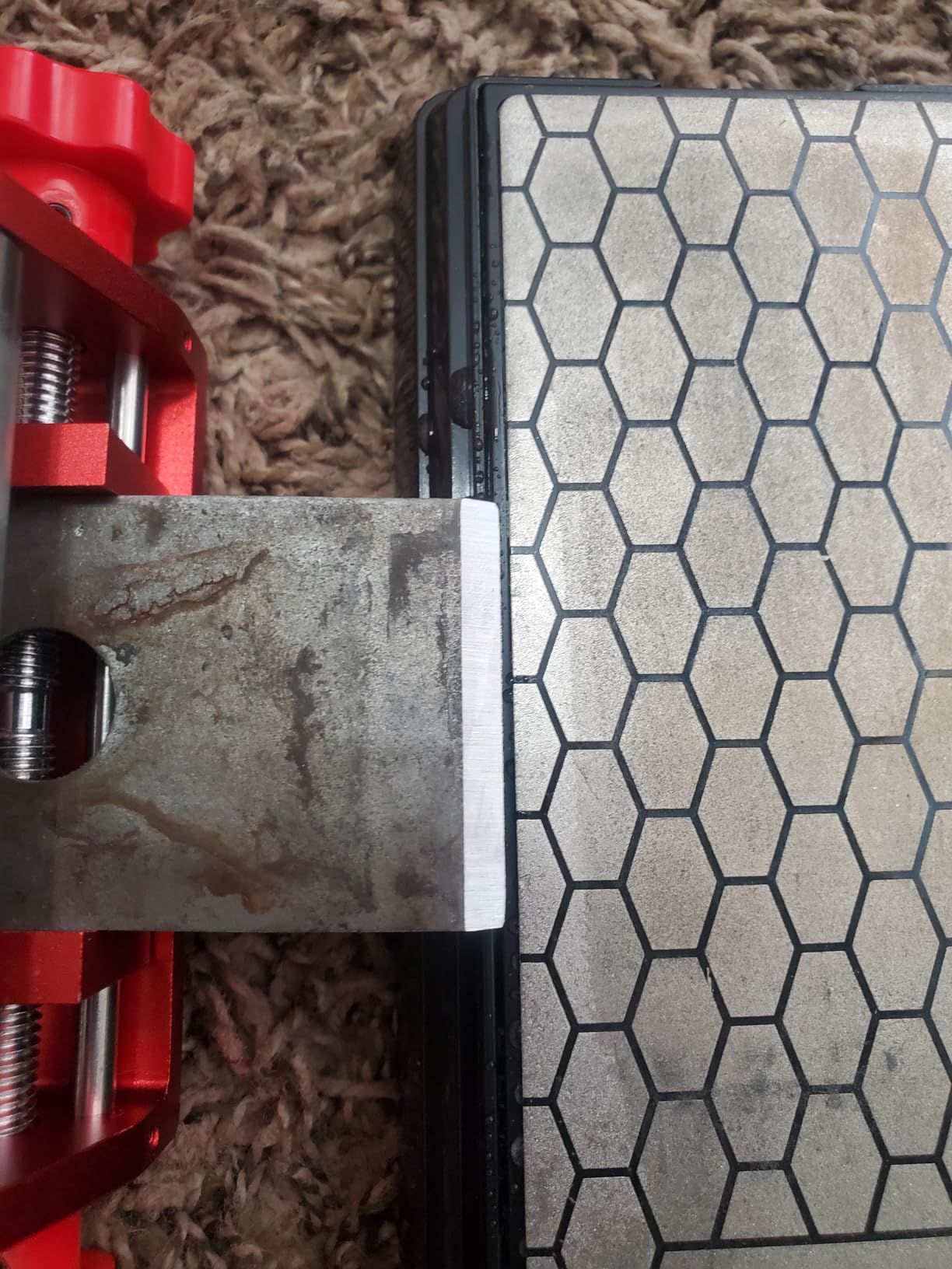 Chisel Sharpening Jig, Wood Honing Guide for Chisels and Planes Width 0.1