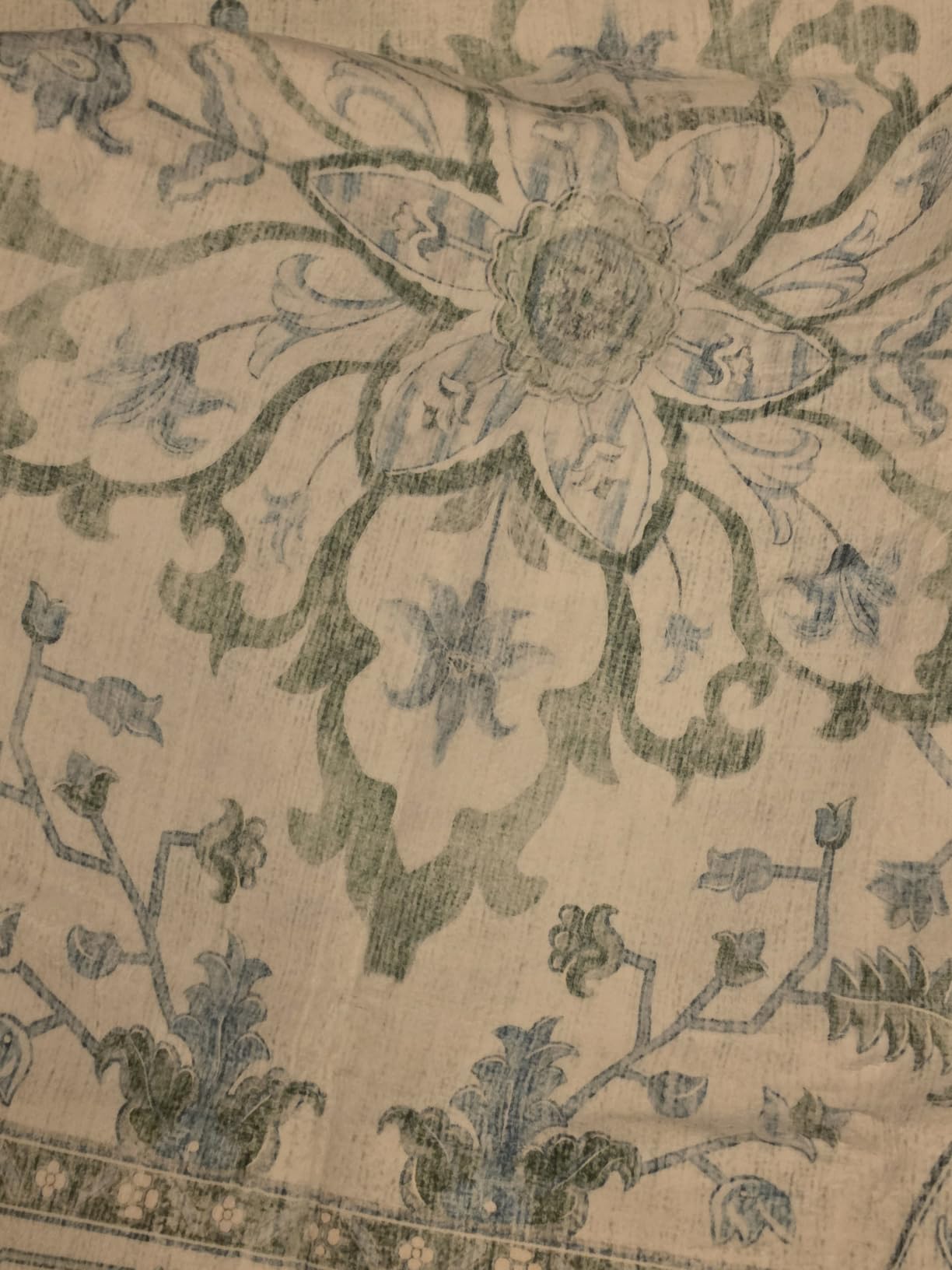 RELEANY Area Rugs Runner 2'x6' Washable Non-Slip, Floral Vintage Distress Medallion Carpet for Kitchen Hallway Bedroom Beside Laundry Room Bathroom, Terracotta Burnt Orange Green customer photo 1