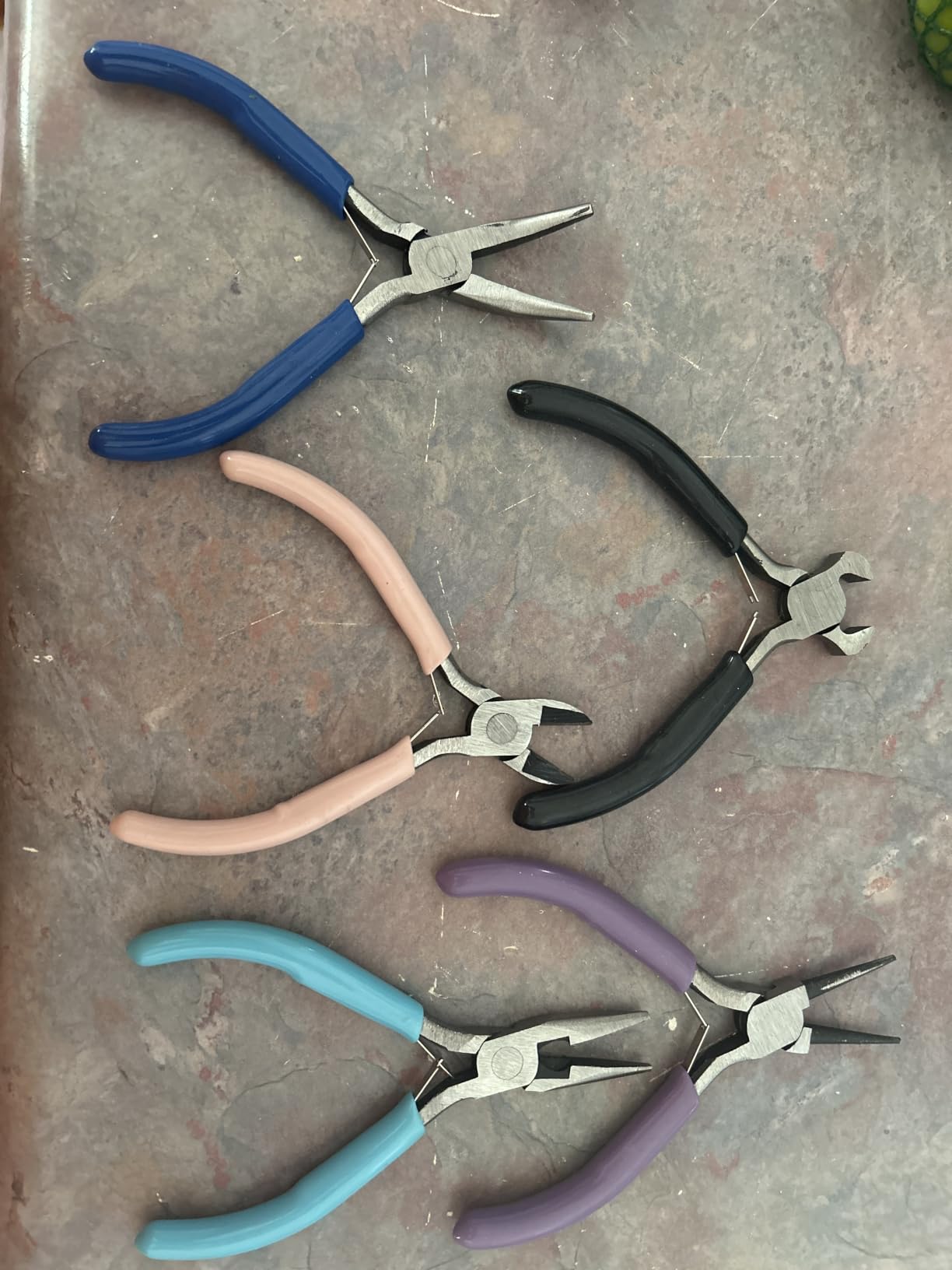 5 Pack Jewelry Pliers Tool Set, Wire Wrapping Tools for Jewelry Making | Bracelet And Earring Making Tools, Includes Round, Chain, Needle, Bent & Zipper Pliers, Repair Kit, Pinzas Para Joyeria customer photo 1