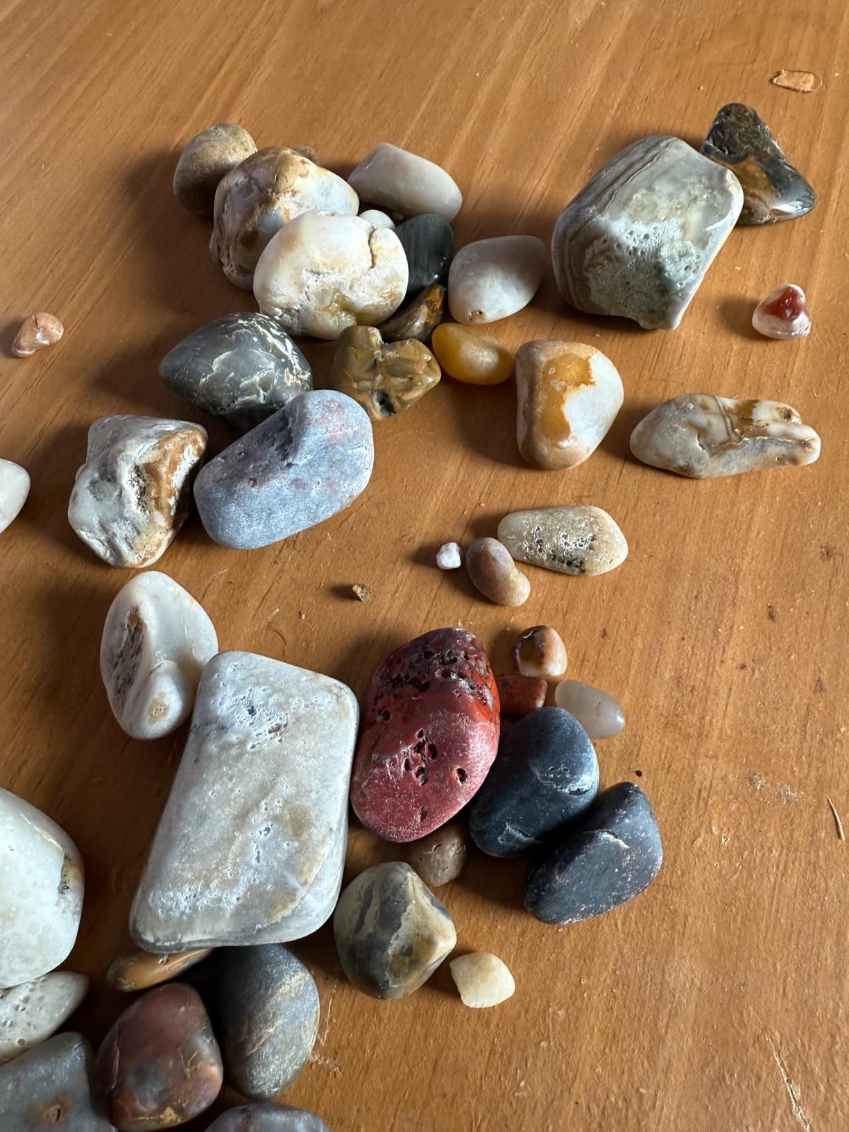 3LB Rock Tumbler Grit and Polish Refill Set, 4-Step Professional Polish Rock Tumbler Grit to Unlock Stunning Polished Stones. Ideal for National Geographic, KomeStone, and Other Polishers and Tumblers customer photo 2