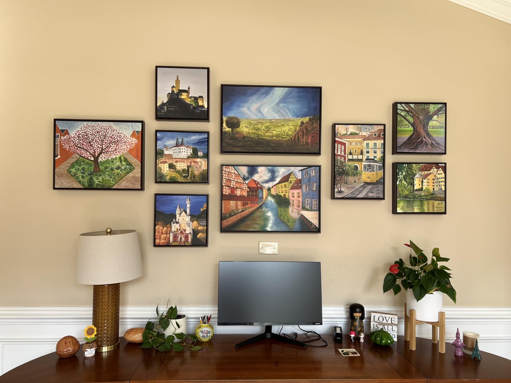 Premium Canvas Floating Frame - 1.25