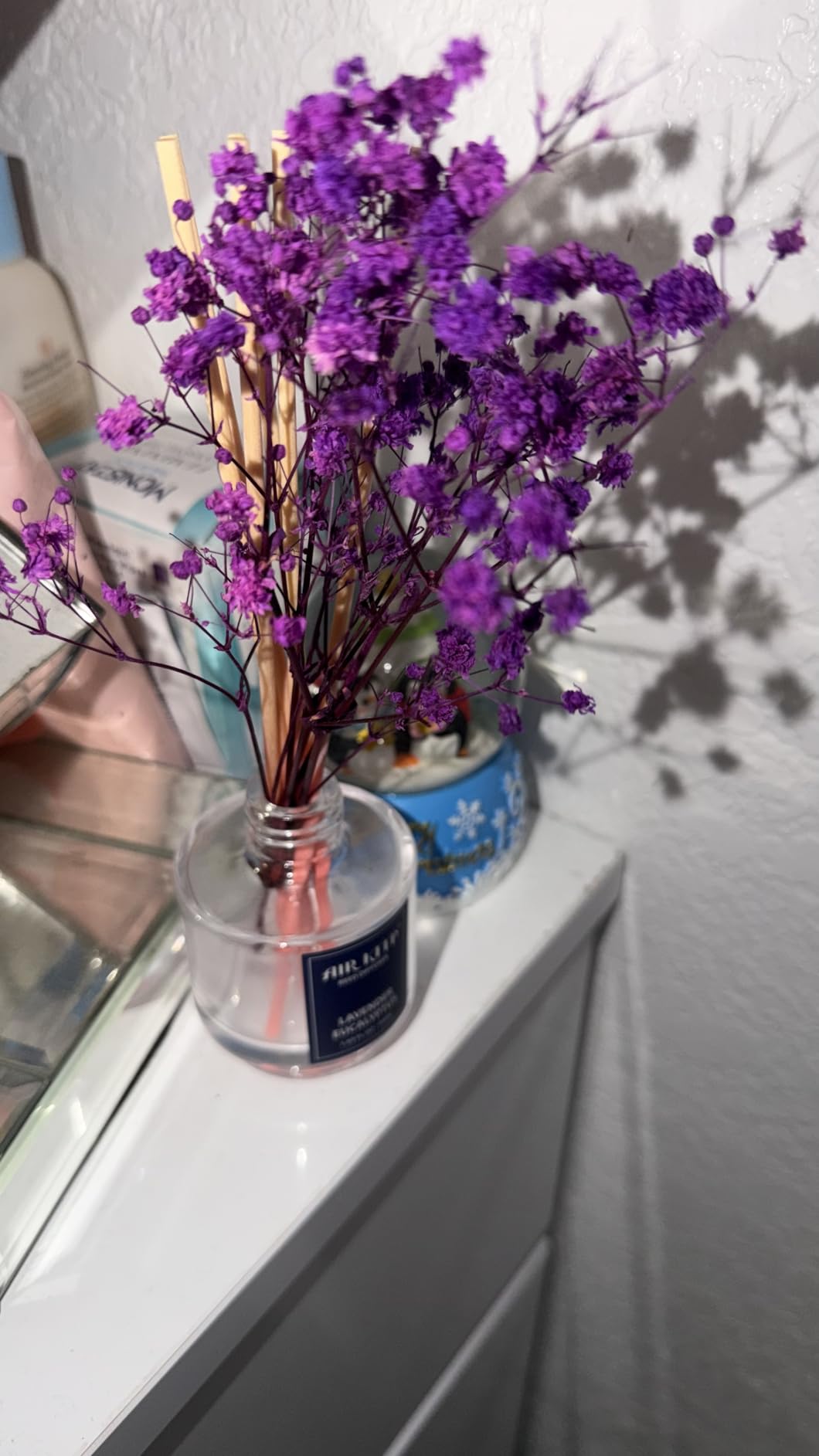 Airkeep Reed Diffuser Set of 3,Clean Linen Ocean Mist&Sea Salt Lavender Eucalyptus Oil Reed Diffusers for Bedroom Living Room Office Aromatherapy Oil Reed Diffuser for Gift 50ml x 3 customer photo 2