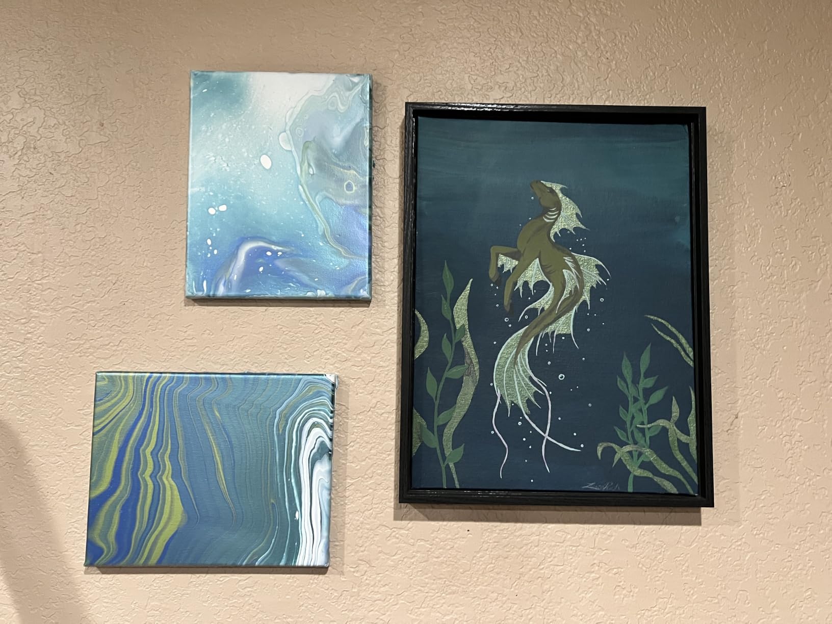 Abtgt 8x10 Canvas Floating Frame with 0.9