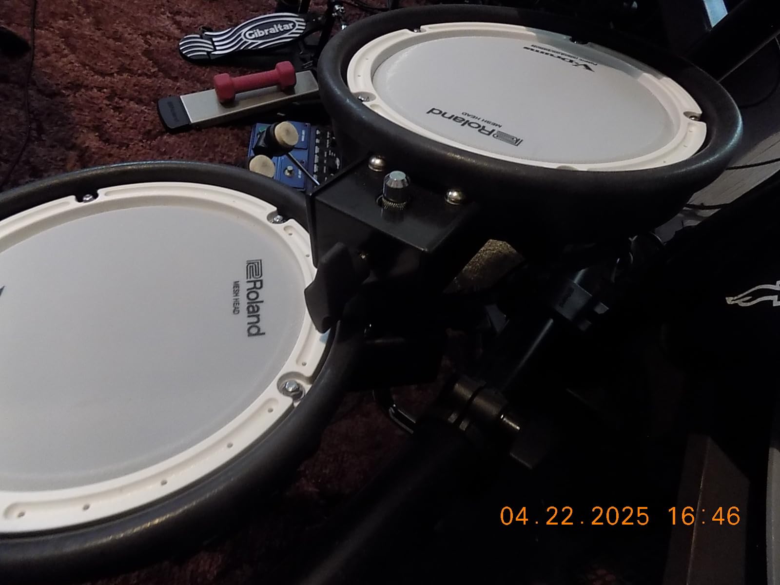 Roland PDX-6A 6 inch Single Zone V-Drum Pad and Silverline Audio 10ft Cable Drum Bundle customer photo 2