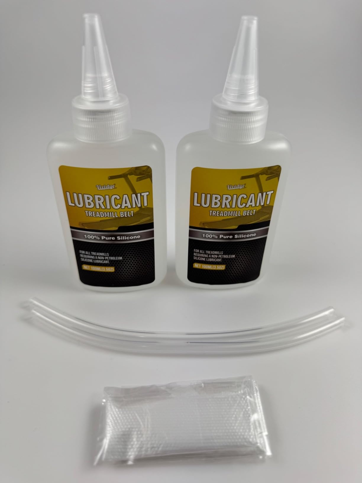 100% Pure Silicone Treadmill Lube - 7oz/200ml Treadmill Lubricant for Belt - Premium Silicone Oil with Application Tubes - Suitable for Most Treadmill Lubrication - Non-Toxic and Odorless customer photo 1