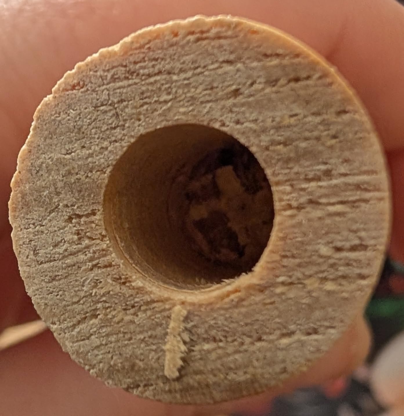 BENECREAT Niddy Noddy, Burlywood Wooden Spinning Tool for Yarn Spinning, Handspun Yarn, Ply, Creating Skein, 7.87x6.3x0.8 Inch customer photo 2