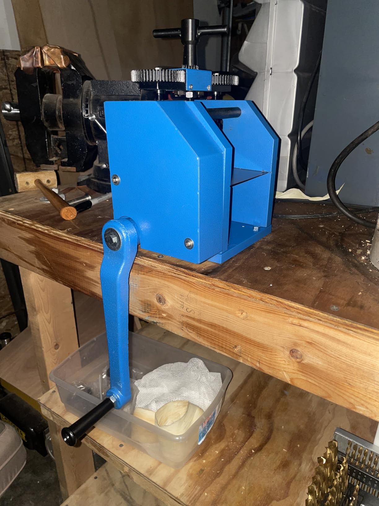 CTISMICE Rolling Mill for Pressing Sheet and Half Round Wire | Manual Flat Roller Mill Machine for Reducing Thickness of Metal Sheet Wires and Printing Embossing Patterns Textures customer photo 1