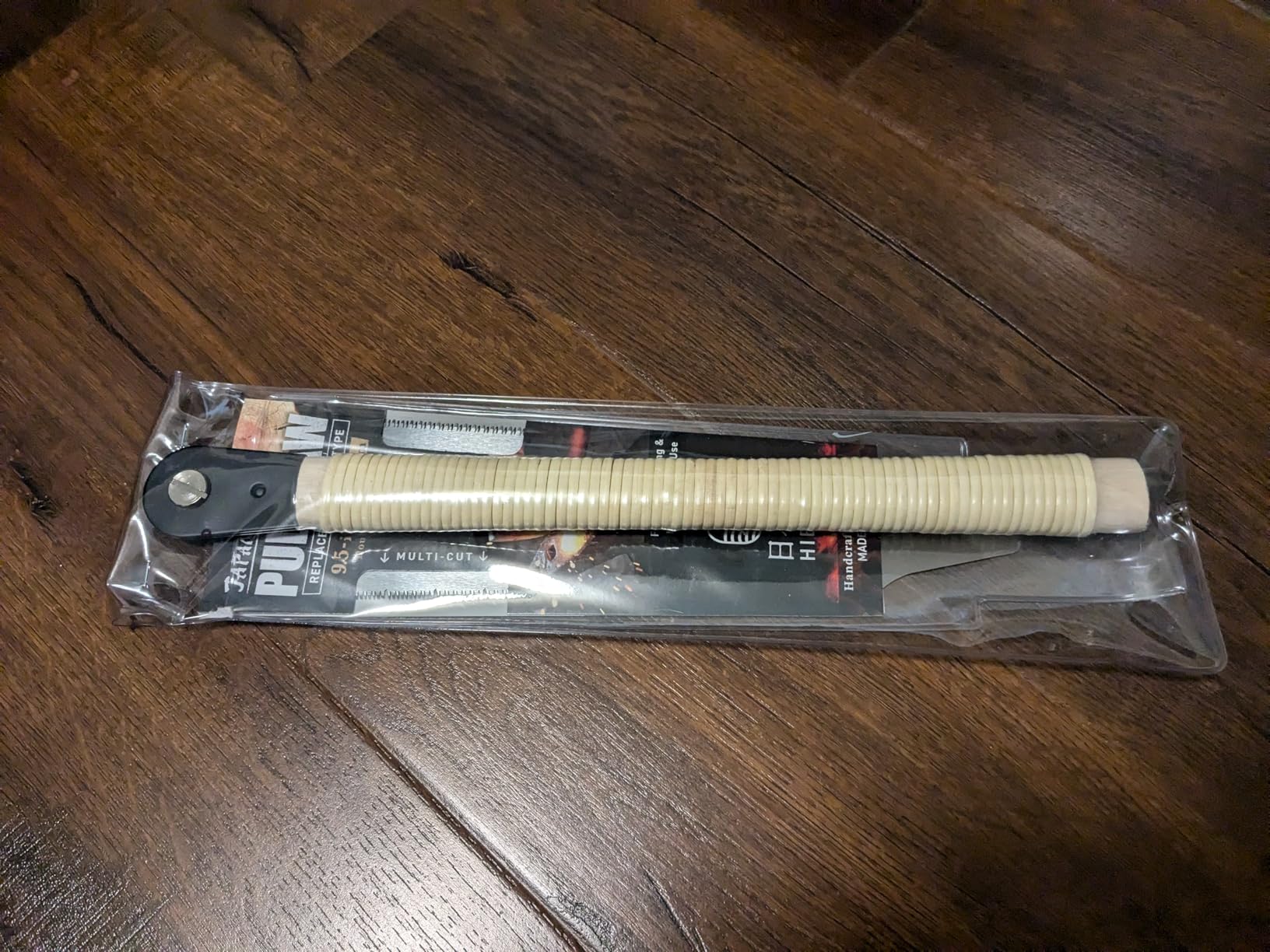 HIBINO Japanese Pull Saw 9.5 Inch Ryoba | Made in Japan | Double Edge 17 TPI Rip & Crosscut Blade | Lightweight Handsaw for Woodworking, Dovetails & Tenons | Replaceable Blade customer photo 1