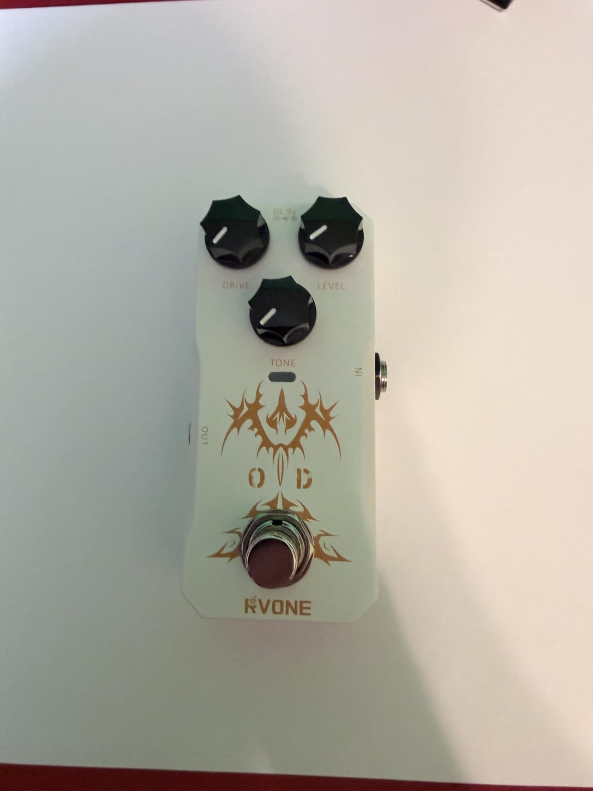 RVONE Overdrive Guitar Pedal, Tube Screamer Guitar Pedal, Guitar Effects Pedal for Electric Guitar, Analog Guitar Effects Pedal, True Bypass customer photo 1