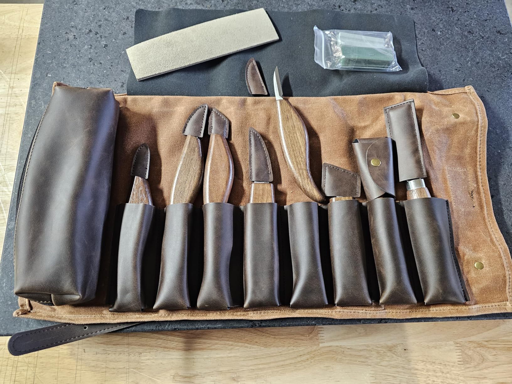 KONDITO Complete Wood Carving Kit with 7Cr17 Steel Blades customer photo 2