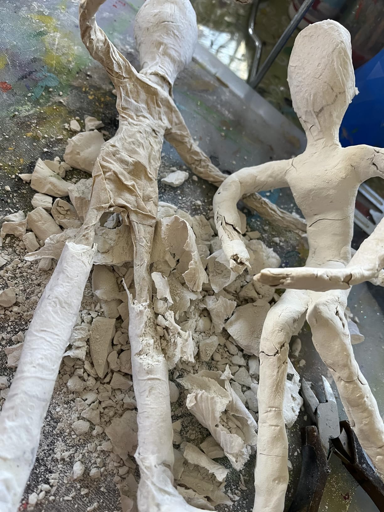6 lb White Natural Air-Dry Clay;Ideal for Wheel Throwing,Hand Building,Sculpting;Great for All Skill Levels;Whiteware Clay customer photo 1