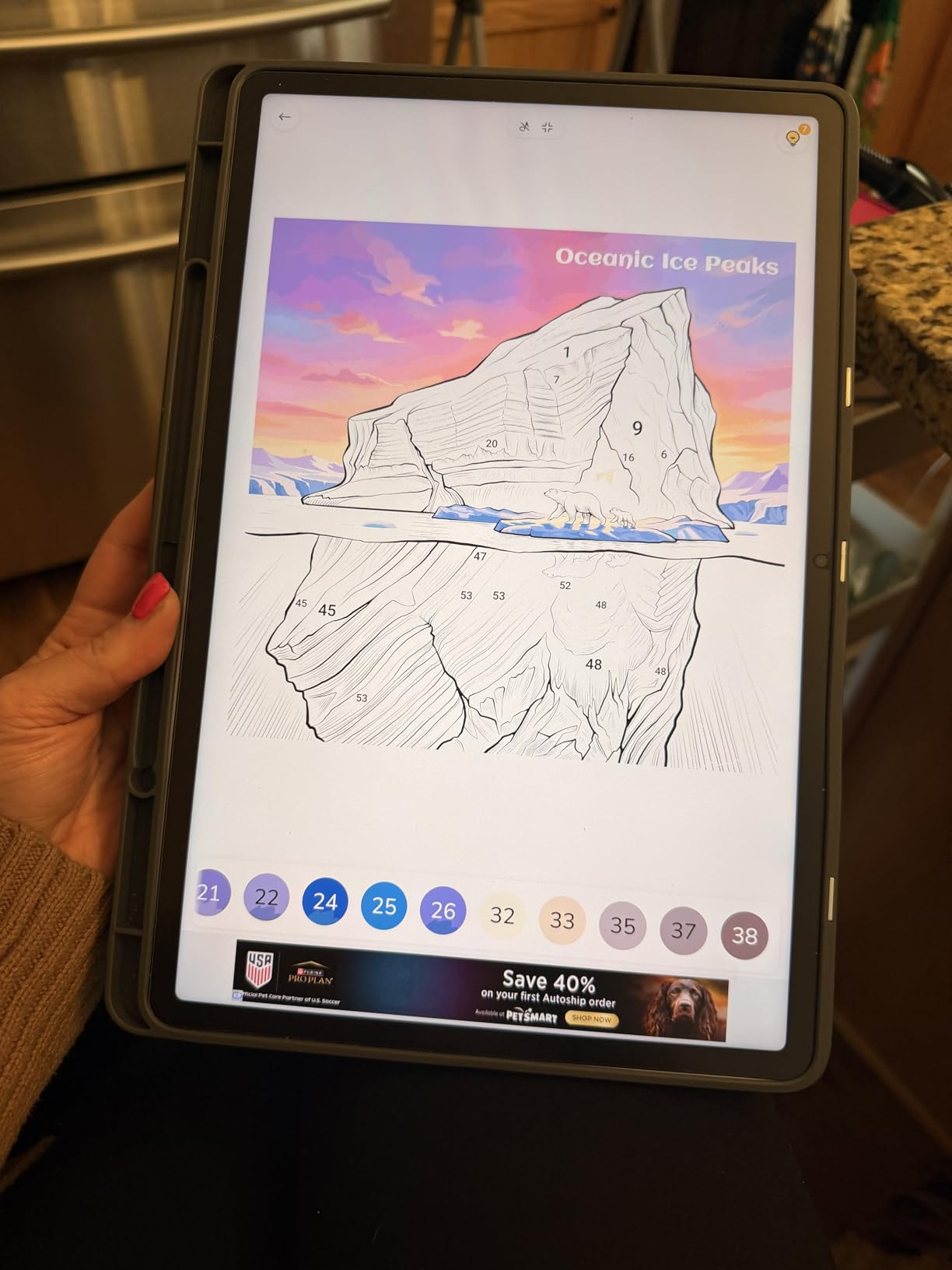 Samsung Galaxy Tab S10 FE+ 13.1 inch 128GB WiFi Android Tablet US Version, Blue - Large Display, Long Battery Life, Exynos 1580 Processor, IP68, Water-Resistant, 90 Hz Refresh, S Pen for Note-Taking customer photo 1