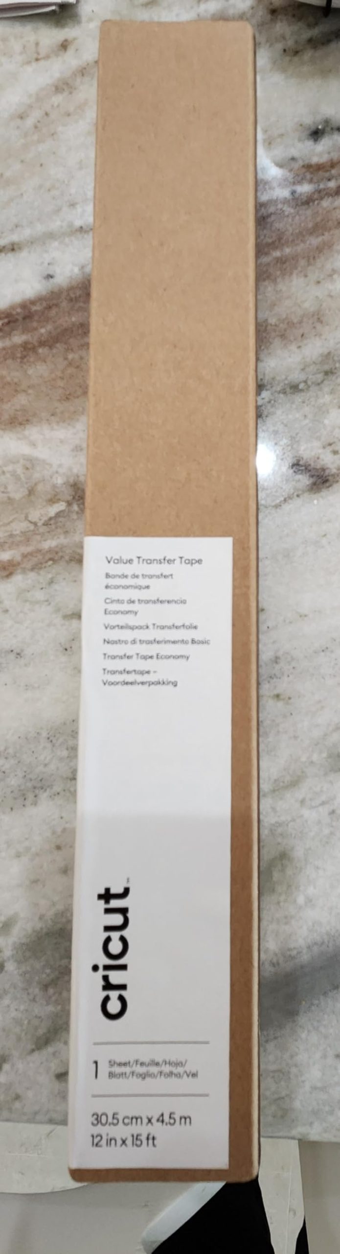 Cricut Value Transfer Tape (12in x 50ft Roll) | Easy Transfers for Vinyl Projects - Compatible with Maker & Explore Machines customer photo 2