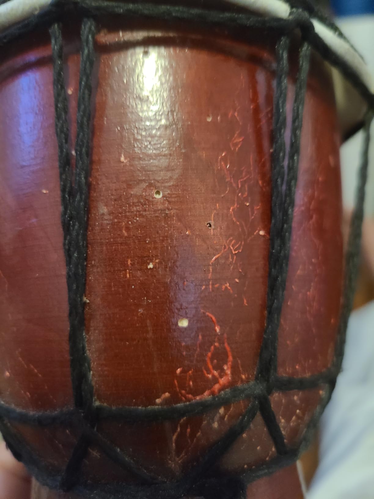 Wood Djembe Drum, 8.5