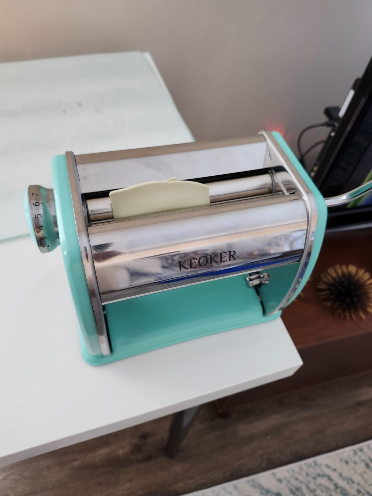 Clay Press Machine, Polymer Clay Press Machine for Making Clay Earrings, Polymer Clay Tools, Polymer Clay Roller Machine customer photo 2