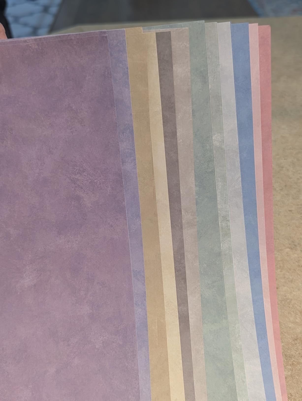 Scrapbook Paper Pack, 12x12 inch Colorful Specialty Double-Sided Patterned Decorative Craft Paper for DIY Background Card Making Photo Album customer photo 1