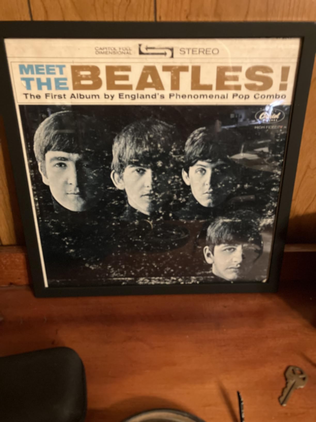 upsimples Vinyl Record Frame 12.5x12.5, Wall Display 2 Pack, Black | For 12inch Album Cover, Gallery Wall Decor, For Record Collector customer photo 2