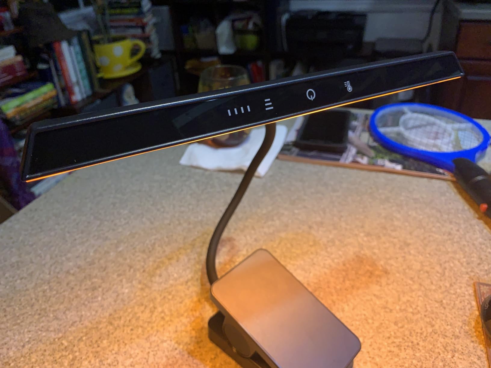 Professional Rechargeable Music Stand Light - 1/2/4 Pack Eye Caring 47 LED Clip on Piano Lights, 4 Color & 3 Brightness, USB-C, Long Lasting up to 110 Hours, Portable Lamp for Musician, Piano, Reading customer photo 1