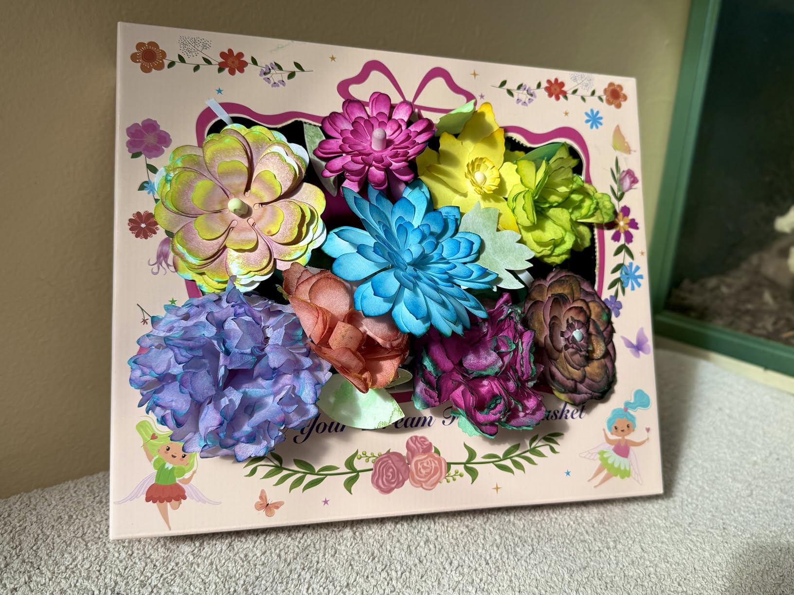 Kiditos Paper Flower Kit, Magic Color Changing Flower Craft Kit for Kids | Arts and Crafts for Kids Ages 6-12, STEM Science Kit, Flower Making Activities with Paper Flowers and Flower Crafts customer photo 1