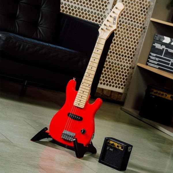 WINZZ EGM100 30 Inches Real Kids Electric Guitar with Beginner Kit, Right Handed (Roseburst) customer photo 1