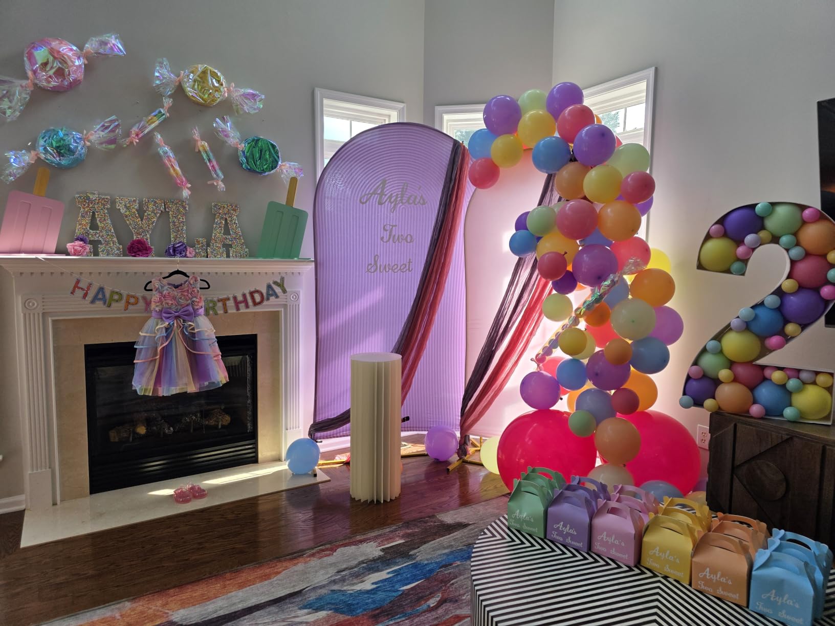7.2FT Metal Arch Backdrop Stand, Gold Balloon Arch Frame for Wedding Party | Metal Arch Stand for Ceremony Birthday Bridal Baby Shower Garden Arch Decoration customer photo 1