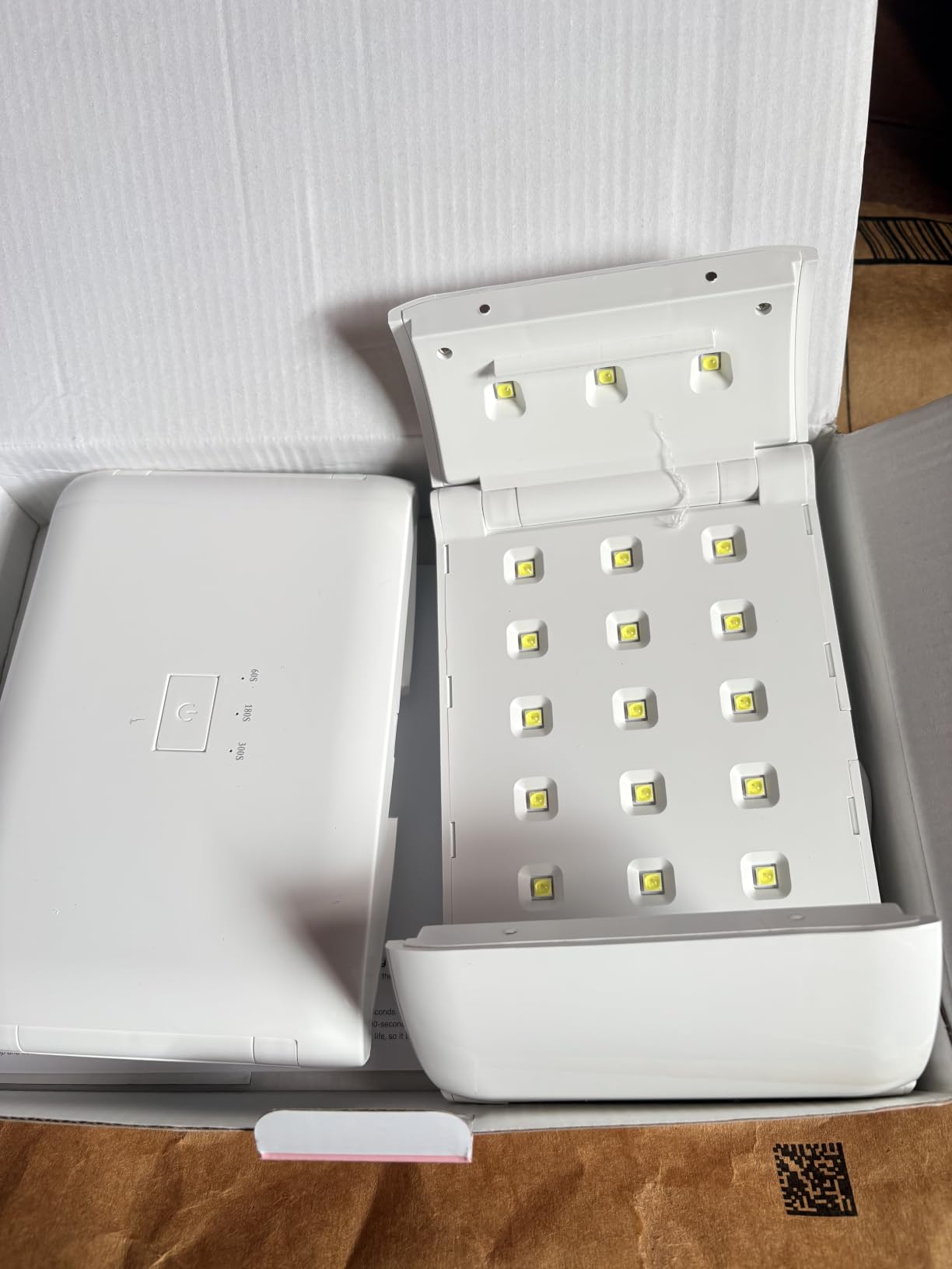 UV Light for Resin, 48W 48 LEDs, Double-Sided, 360° Surround, Dual 365-405nm, Open Lamps | Large sized, 1/3/5/10 Timer, 2 Heat-Resist PC Boards & 2 USB Cables, For Jewelry, Small-Medium Flat Projects, Thick Pours, Crafts customer photo 2