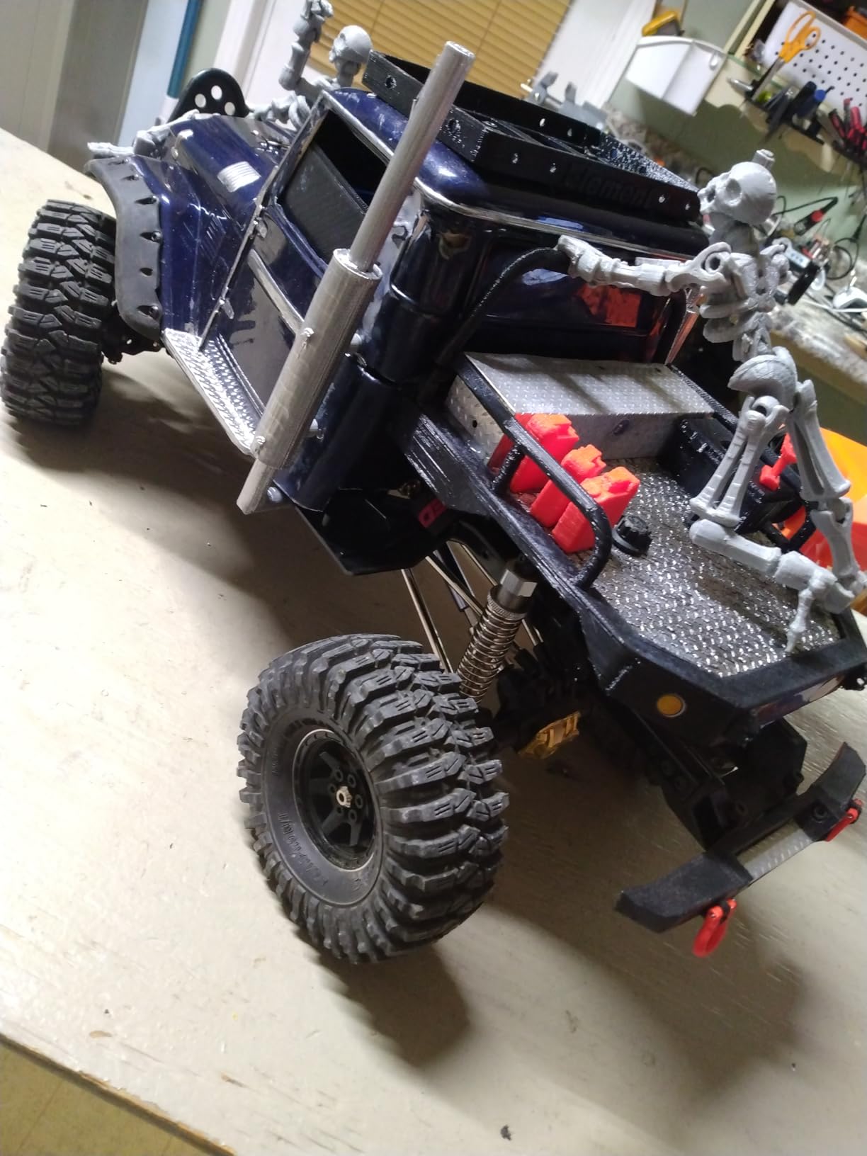 1/10 RC Crawler 313mm Chassis Kit with 2-Speed Gearbox, Nylon Frame, 35T 550 Motor & Axles, Compatible with SCX10, TRX4, and D90 - DIY Assembly Kit customer photo 1
