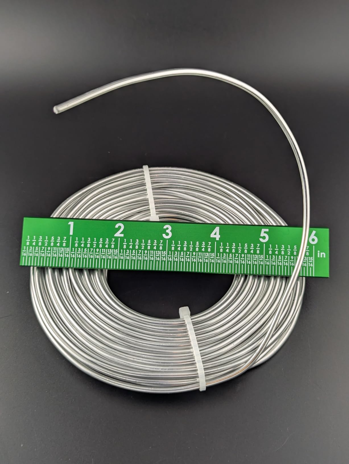 55FT 9 Gauge(3mm) Flexible Craft Wire, Aluminum Armature Wire for Plants | Strong, Bendable Wire for Crafting, Wire Wrapping, Floral, Sculpting, Doll Making, Modelling, Bonsai Tree, Anti-Rust, Silver customer photo 1
