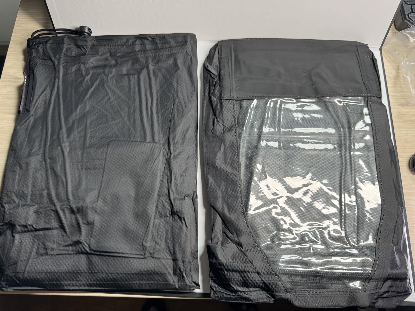 K&F Concept Camera Rain Cover, Waterproof Camera Cover for Nikon Canon Sony DSLR/Mirrorless Cameras & Lenses, Professional Raincoat with Anti-Fog Window & Waterproof Zipper, Camera Rain Sleeves customer photo 2