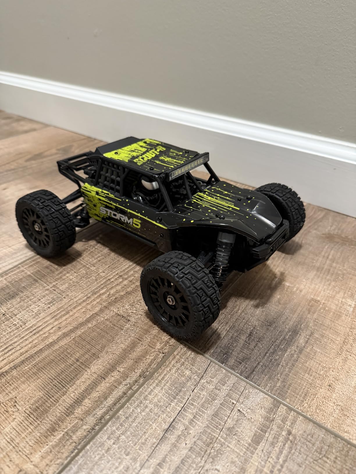 HAIBOXING 1:18 Desert Off-Road RC Truck 18856, RTR Fast 36km/h 4WD Electric Car Splash-Proof, Hobby Grade for Kids, Beginners, and Adults; Dual Batteries for Extended Outdoor Fun customer photo 2