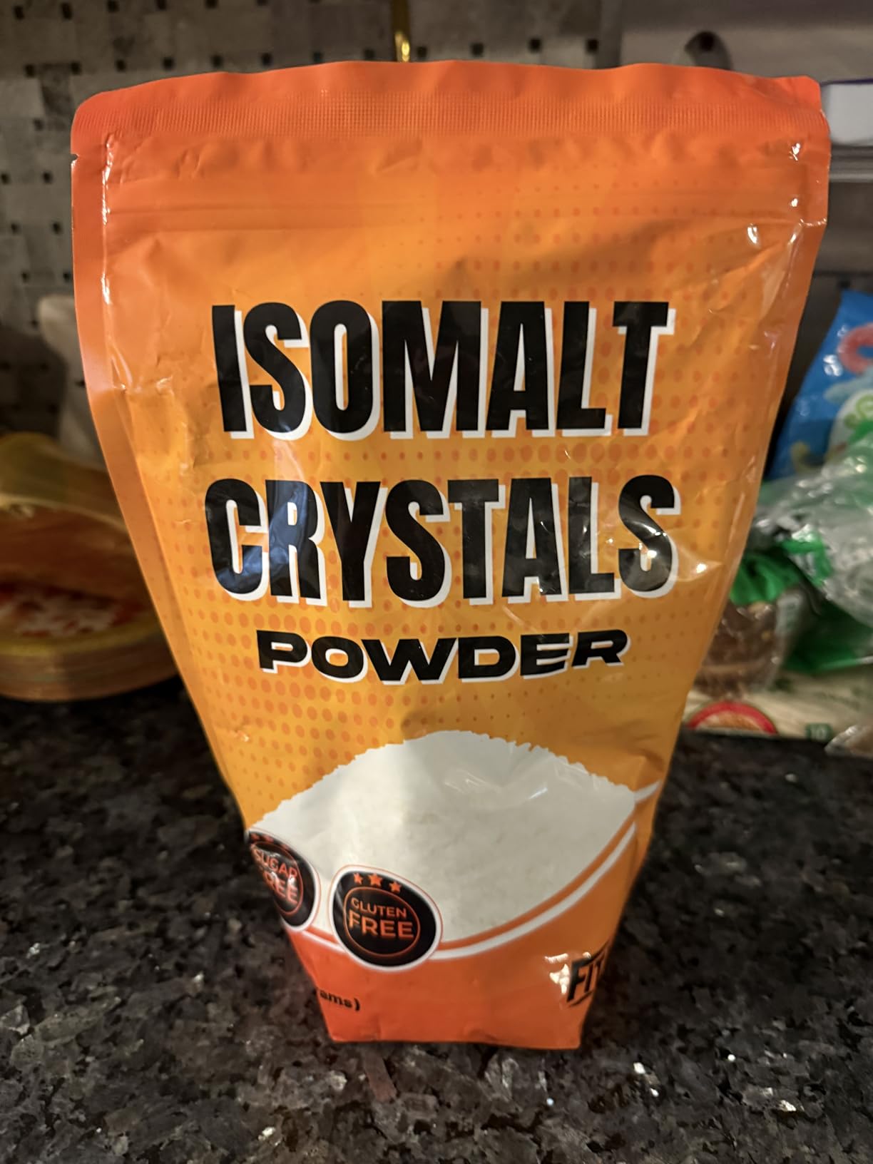 Isomalt Crystals 2 lbs - Sugar Substitute Powder for Baking and Decorating | Clear and Ready to Use - Bulk Size for Edible Gems, Pulled Sugar, Showpieces, Cake Art & Candy Creations customer photo 2