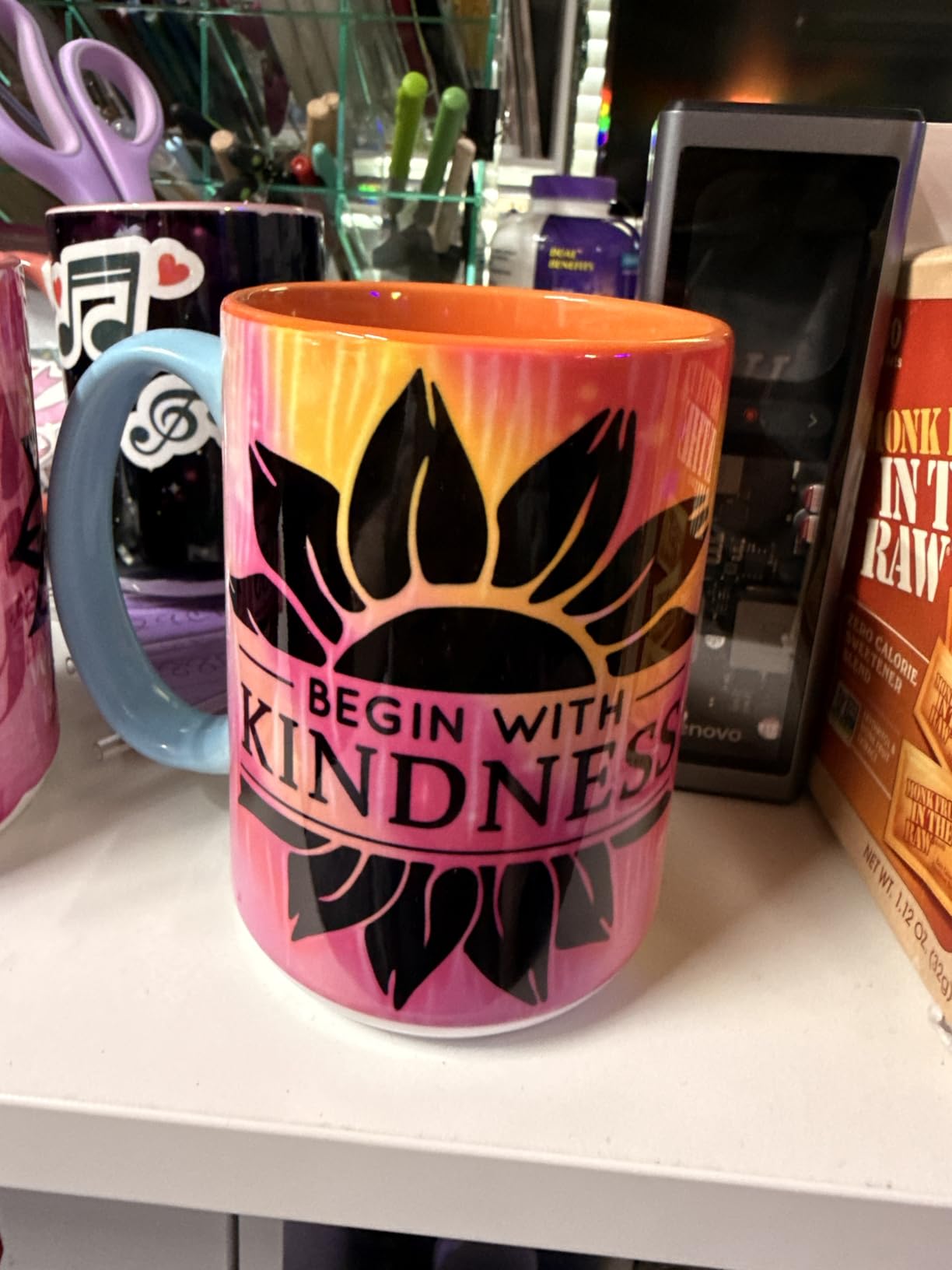Cricut Beveled Ceramic Mug Blank - 15 oz/425 ml (6 ct) | DIY Custom Mug - Works with Infusible Ink Transfer Sheets, Pens, Markers & Sublimation customer photo 1