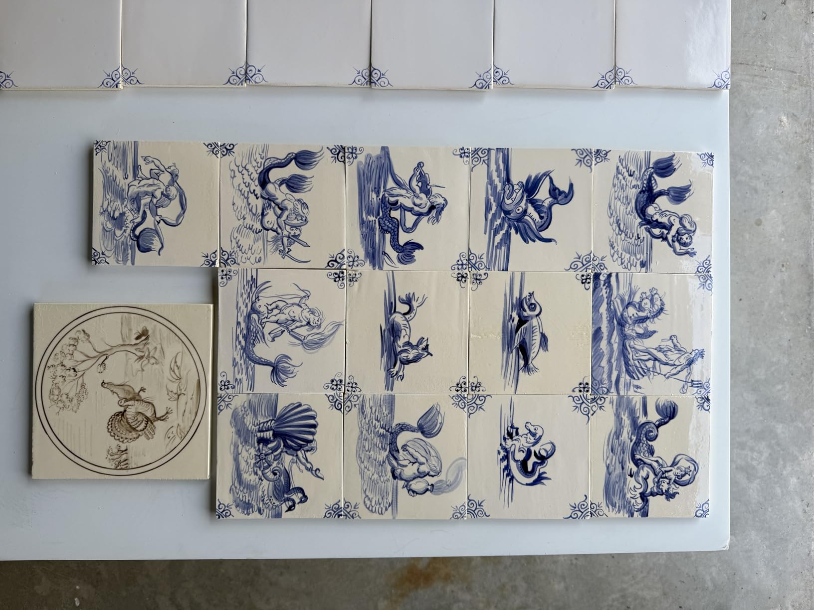 Pasler Underglaze Pen, Underglaze Marker, Soft Tip Design Great for Ceramic Pottery Bisque, Greenware (Royal Blue) customer photo 2