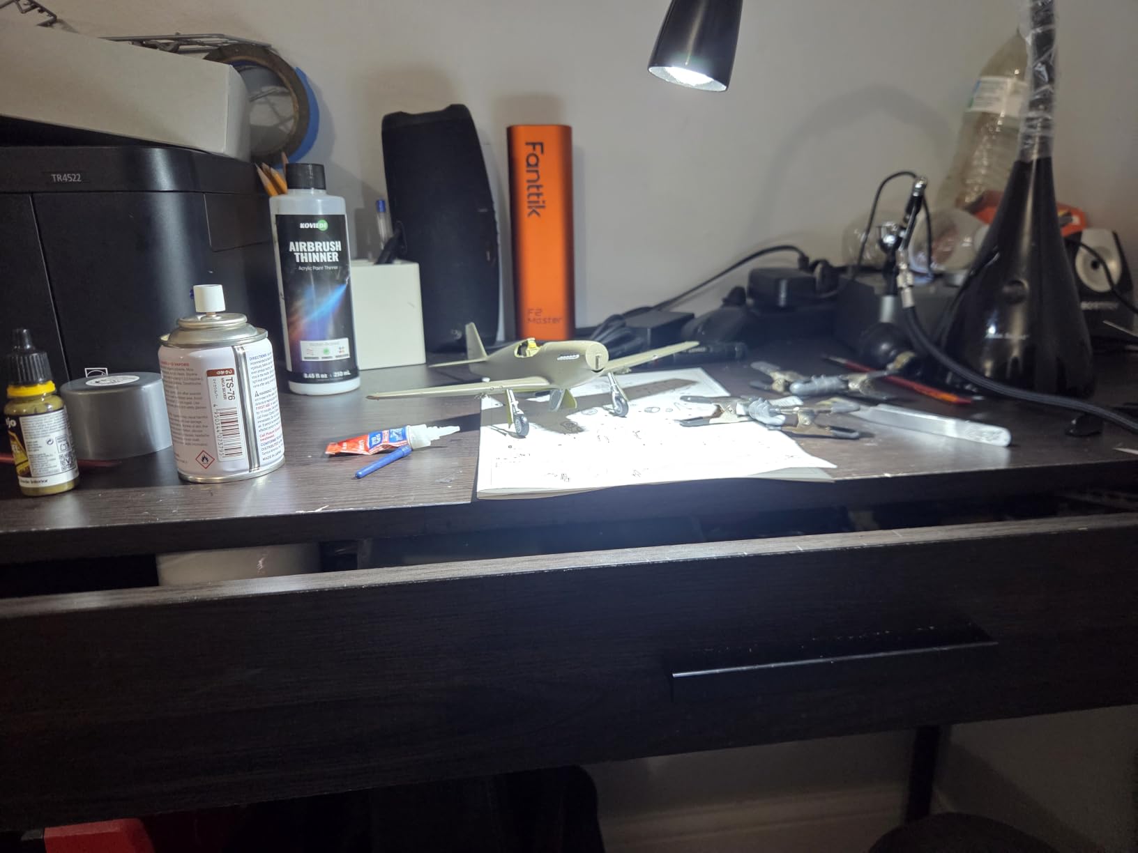 Gaahleri Airbrush Kit, Turbox mini Kit with GHAD-39 0.35mm, Dual-Action Airbrush & Air Compressor with 18 Gear Air Control, Ultra-Quiet, Multi-Scenario, for Painting, Modeling, Cake Decor customer photo 1