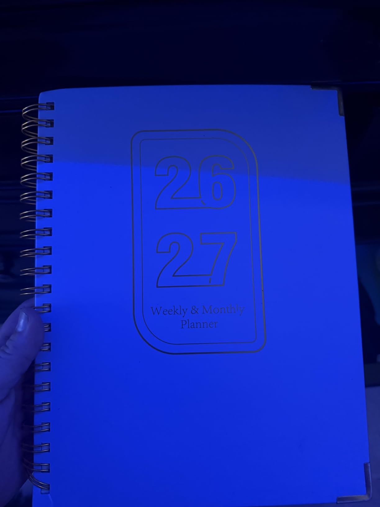 Academic Planner 2026-2027, 18 Months Weekly and Monthly Hardcover Planner, July 2026 - December 2027, 8.5