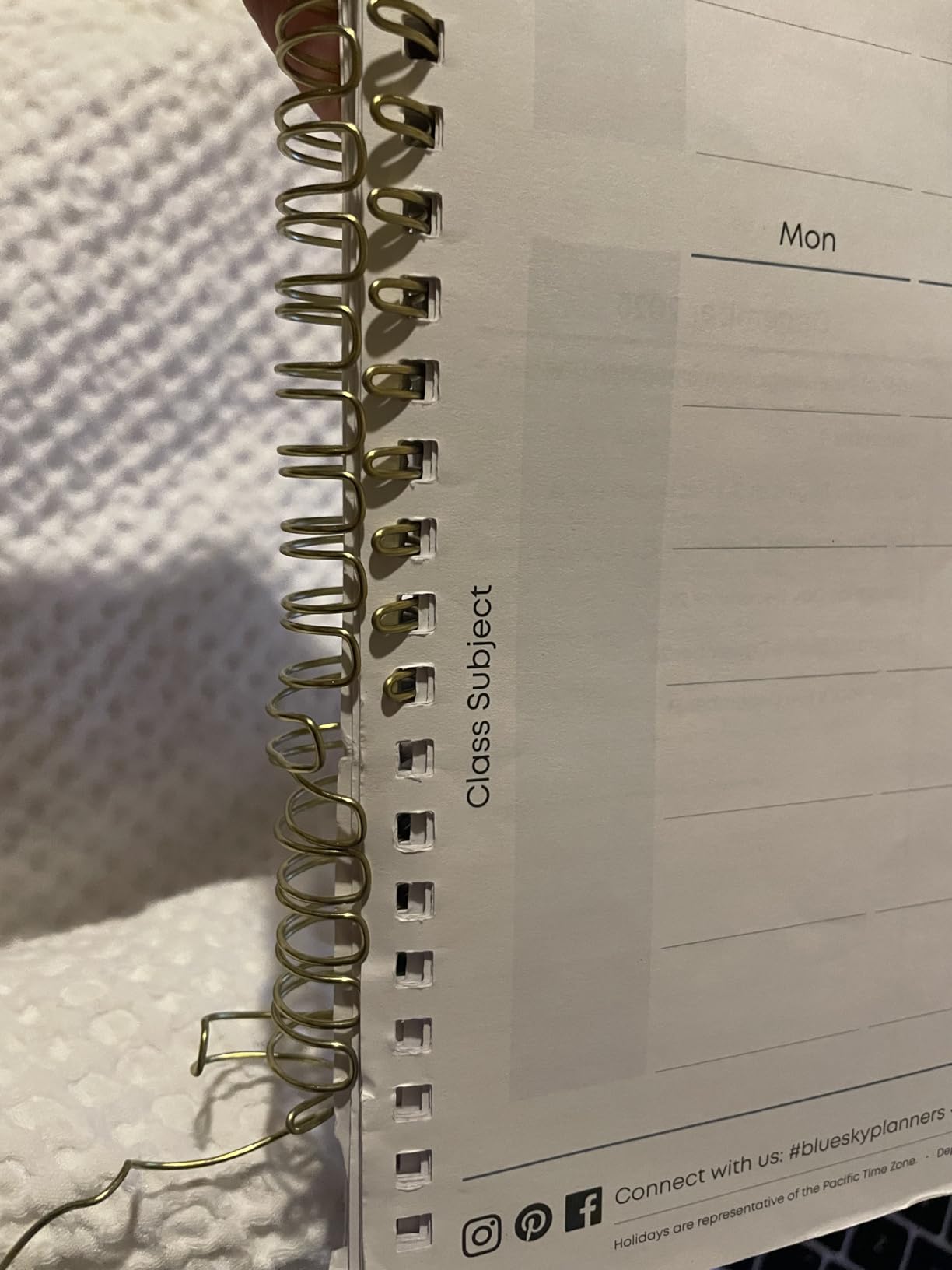 Blue Sky 2026-2027 Weekly and Monthly Academic Year Student Planner Calendar, July 2026 - June 2027, 8.5