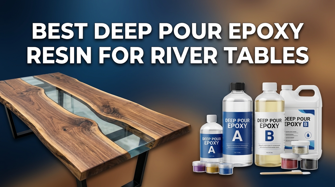 Best Deep Pour Epoxy Resin for River Tables