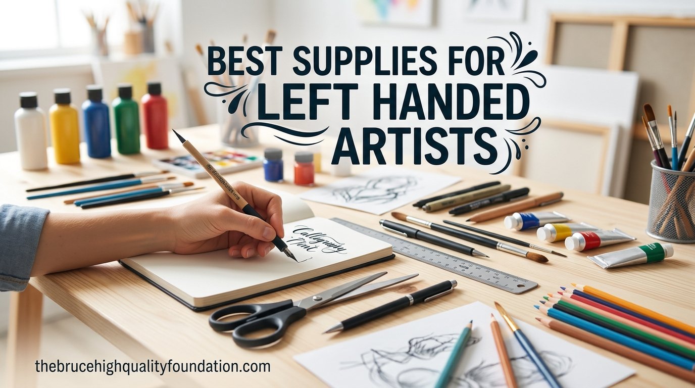 best supplies for left handed artists