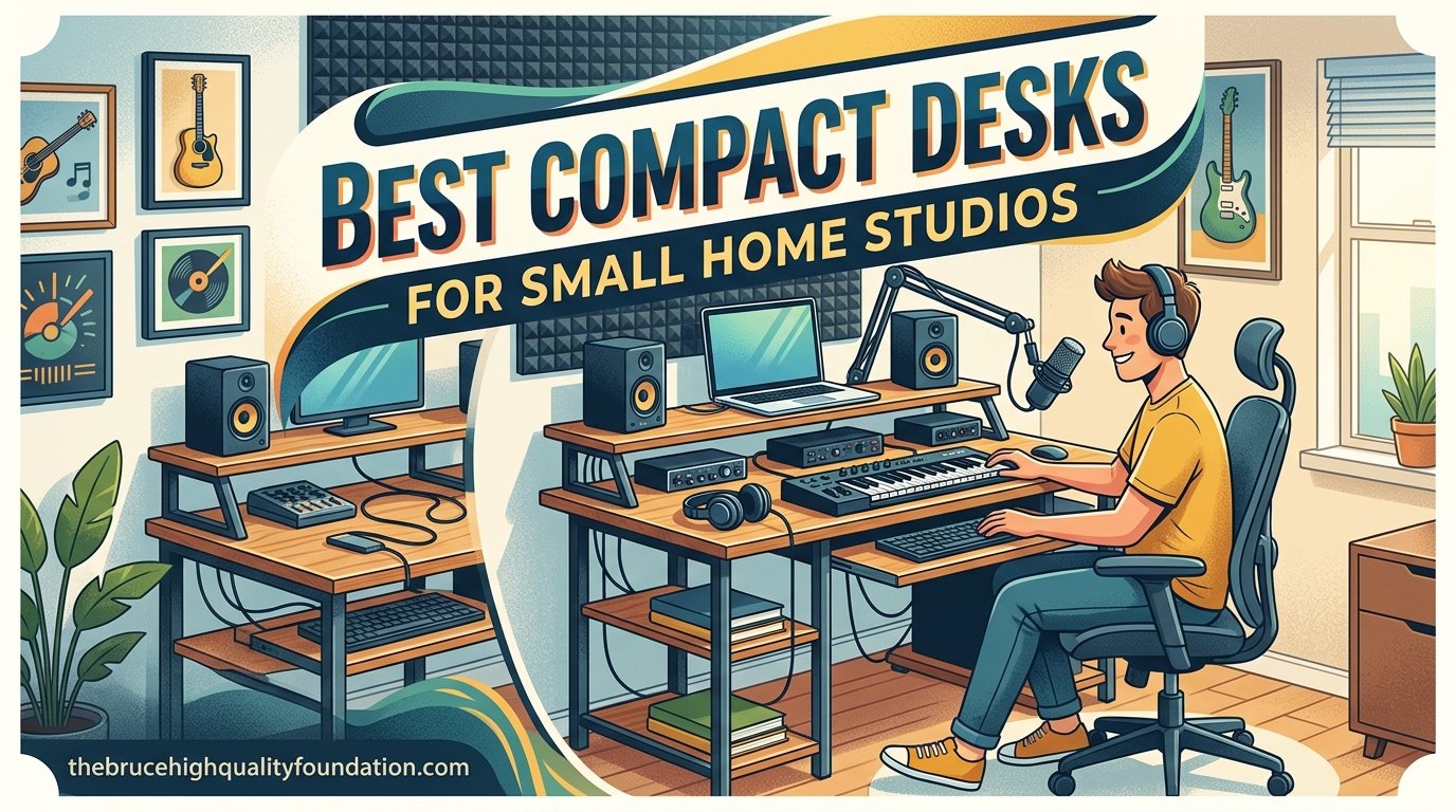 best compact desks for small home studios