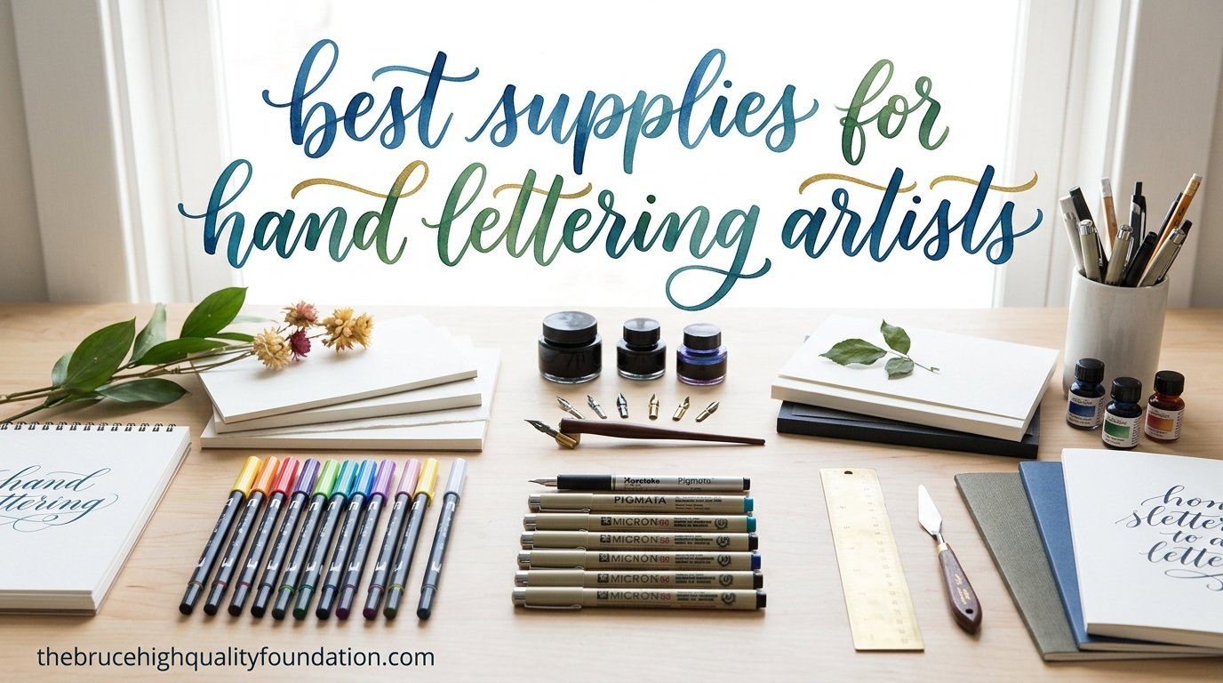 best supplies for hand lettering artists