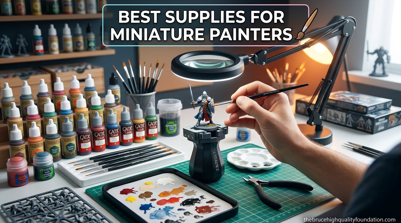best supplies for miniature painters