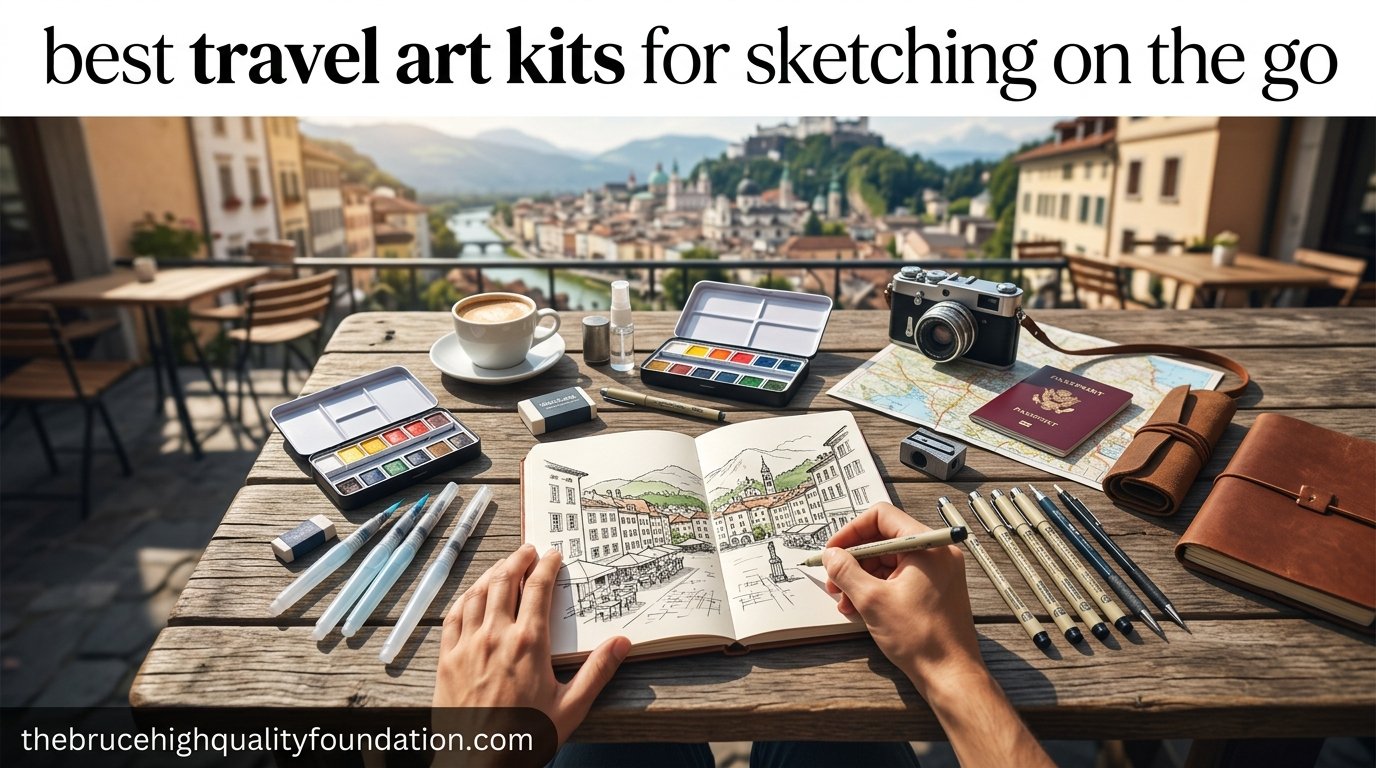 best travel art kits for sketching on the go