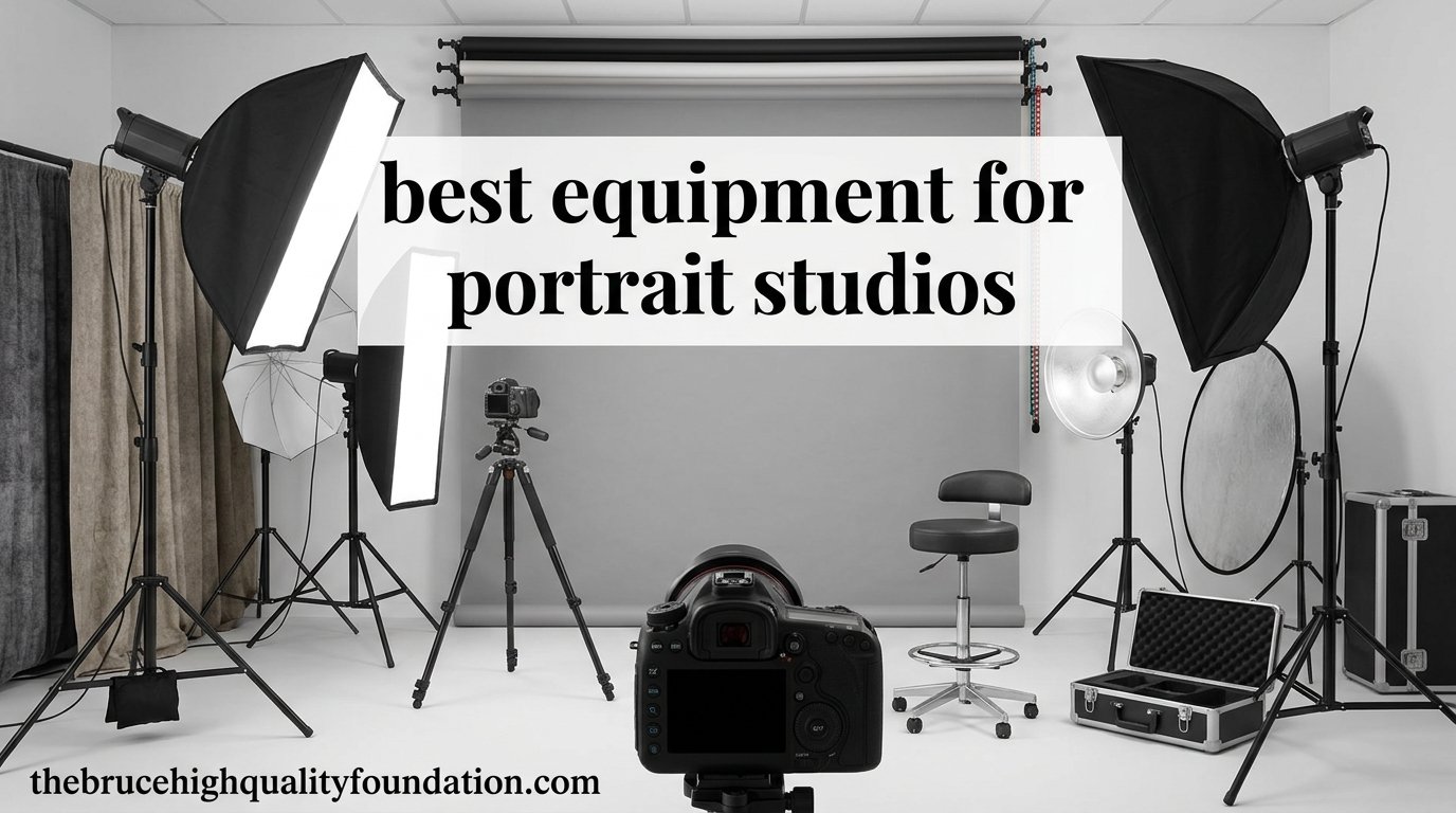 best equipment for portrait studios