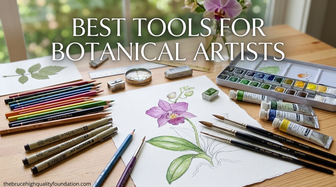 best tools for botanical artists