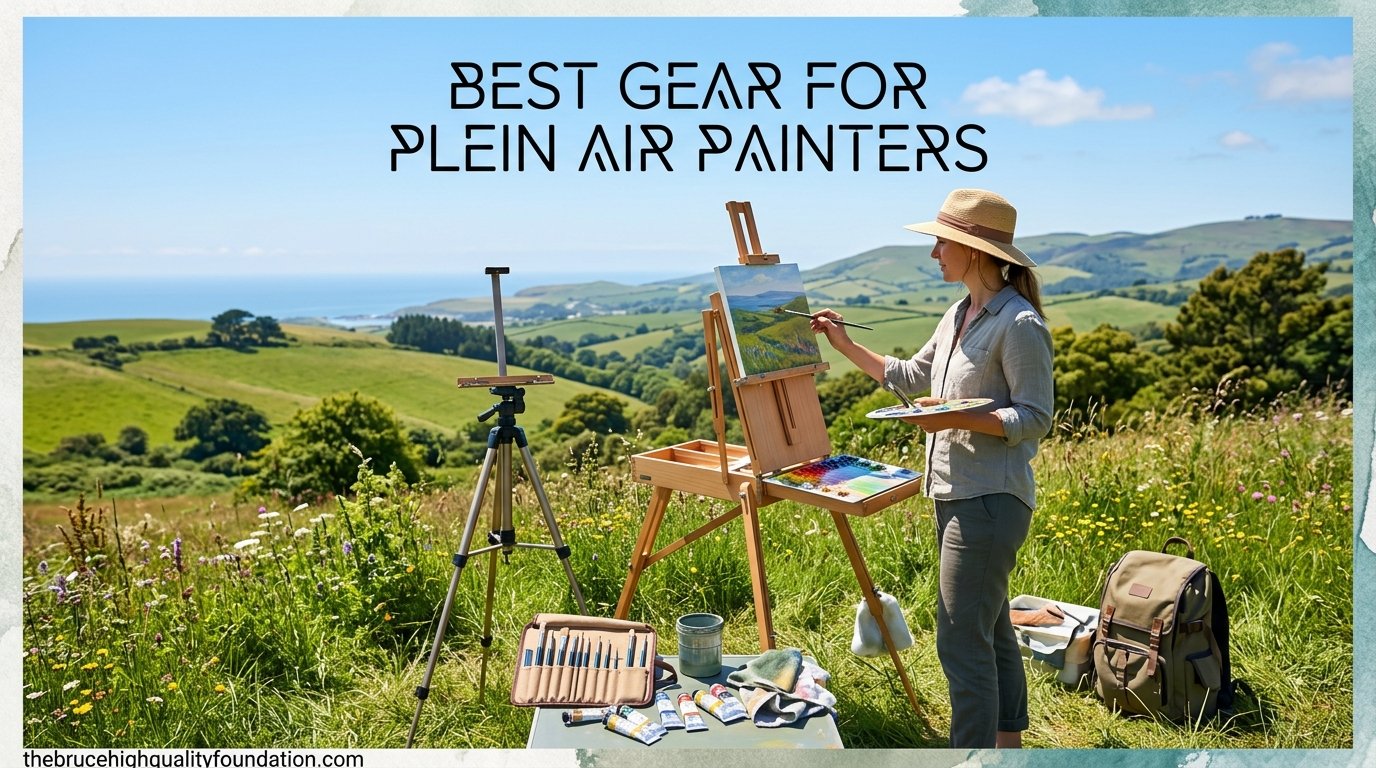 best gear for plein air painters